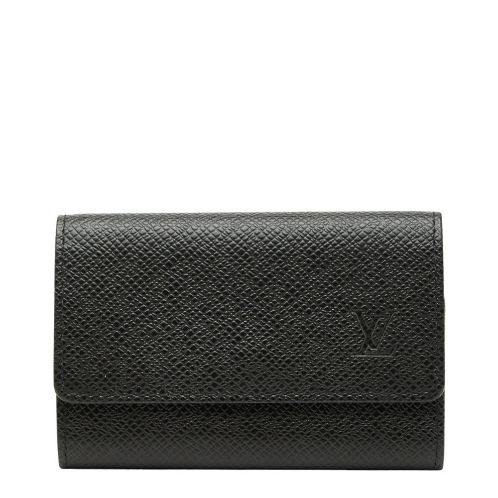 Louis Vuitton Taiga Multicles Key Case Wallet Ardoise Leather